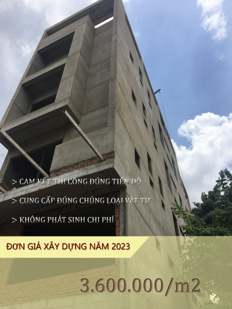 Báo giá thi công phần thô Báo giá thi công phần thô