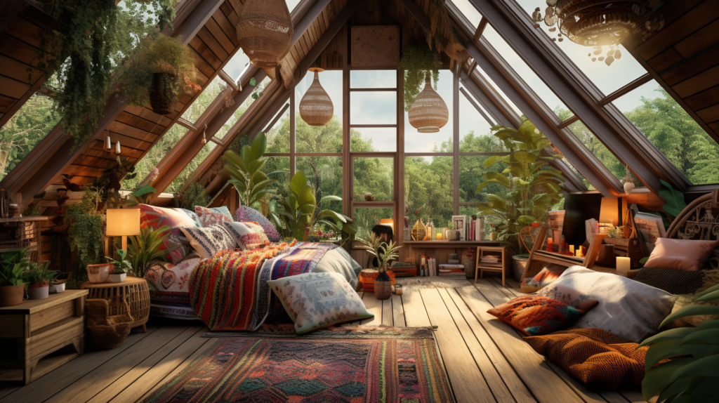 Các mẫu thiết kế nội thất phong cách Bohemian hay Boho Chic