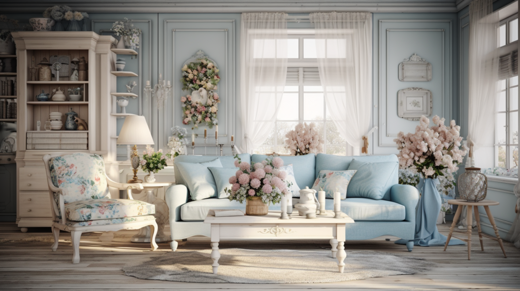 Các mẫu thiết kế nội thất phong cách Shabby